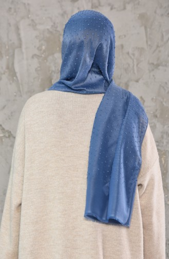 Pıtpıt Cotton Şal 24707-08 Kot Mavi