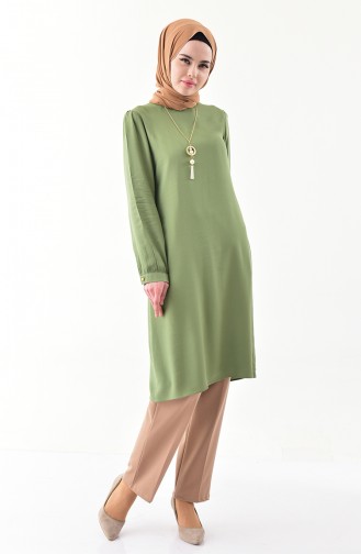 Necklace Tunic 4522-04 Green 4522-04