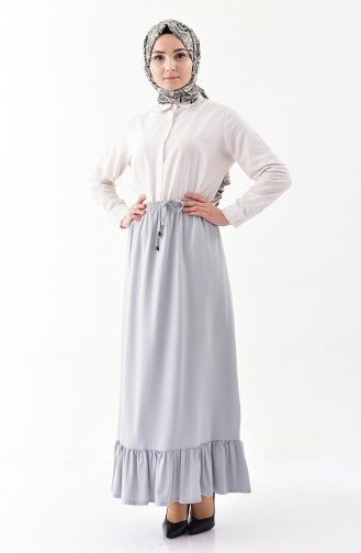 DURAN Pleated Skirt 1106A-04 Gray 1106A-04