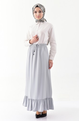 DURAN Pleated Skirt 1106A-04 Gray 1106A-04