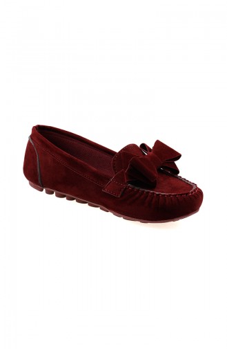 Kadife Babet 0104-20 Bordo Bordo