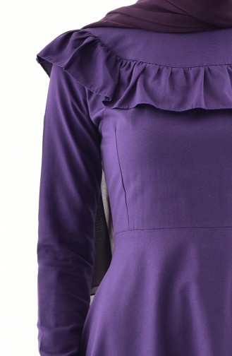 Purple Hijab Dress 7203-10