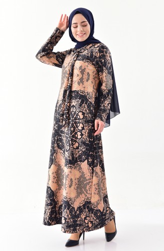 Robe Hijab Poudre 1119-01