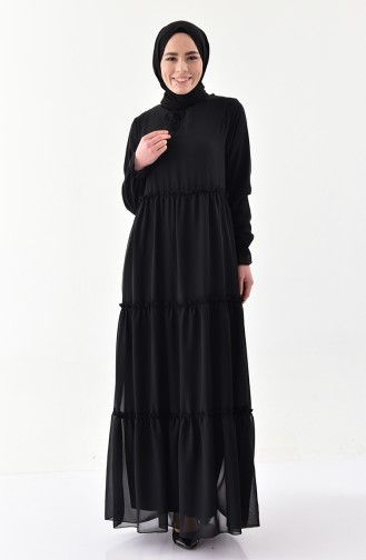 فستان أسود 5241-10