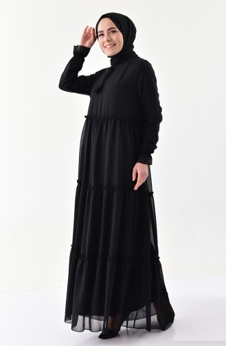 فستان أسود 5241-10
