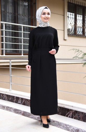 Robe Hijab Noir 0197-02