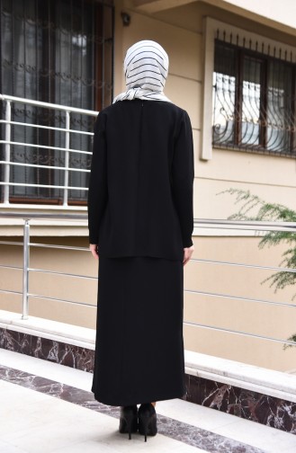 Robe Hijab Noir 0197-02