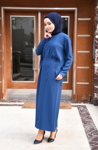 Robe Hijab Indigo 0197-03