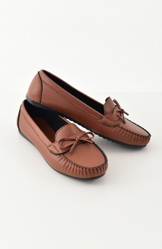 Women Flat Shoes Ballerina 100-10 Taba 100-10