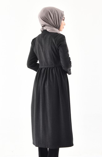 Smoke-Colored Abaya 6085-03