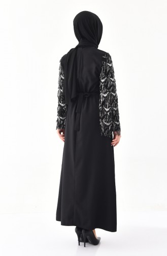 Sequined Dress 4075-03 Black 4075-03