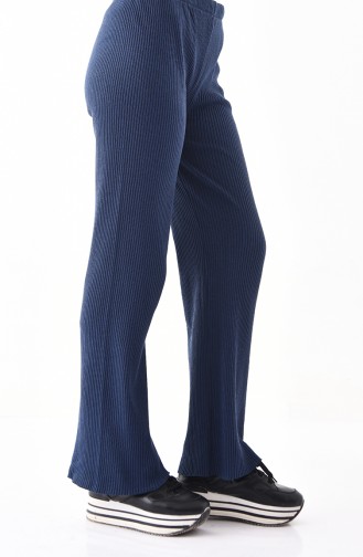 Natural Fabric Wide Leg Pants  1992-14 Indigo 1992-14