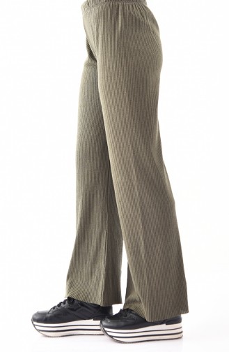 Natural Fabric Wide Leg Pants  1992-15 Khaki 1992-15