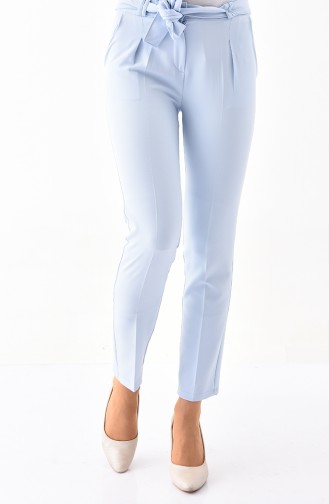 Belted Pants 1002-04 Baby Blue 1002-04