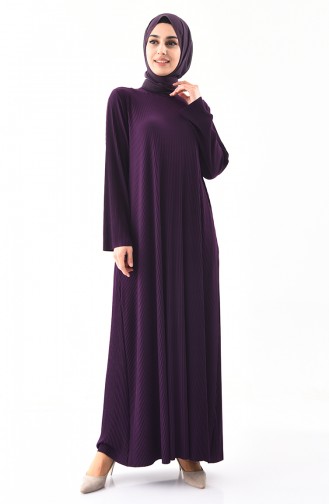 Purple İslamitische Jurk 5849-02