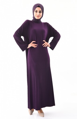 Purple İslamitische Jurk 5849-02