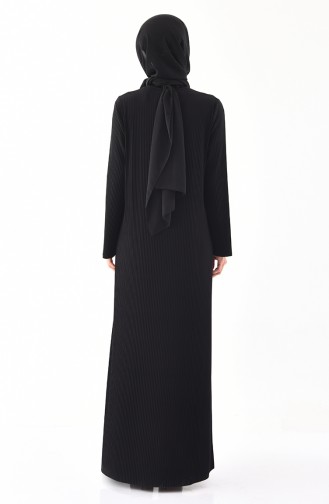 Robe Hijab Noir 5849-06