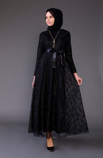 Robe Hijab Noir 5541-06