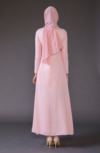 Robe Hijab Poudre 5004-02