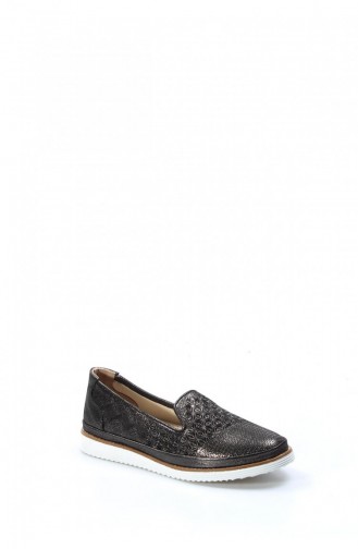 Black Casual Shoes 408ZA166-16781698