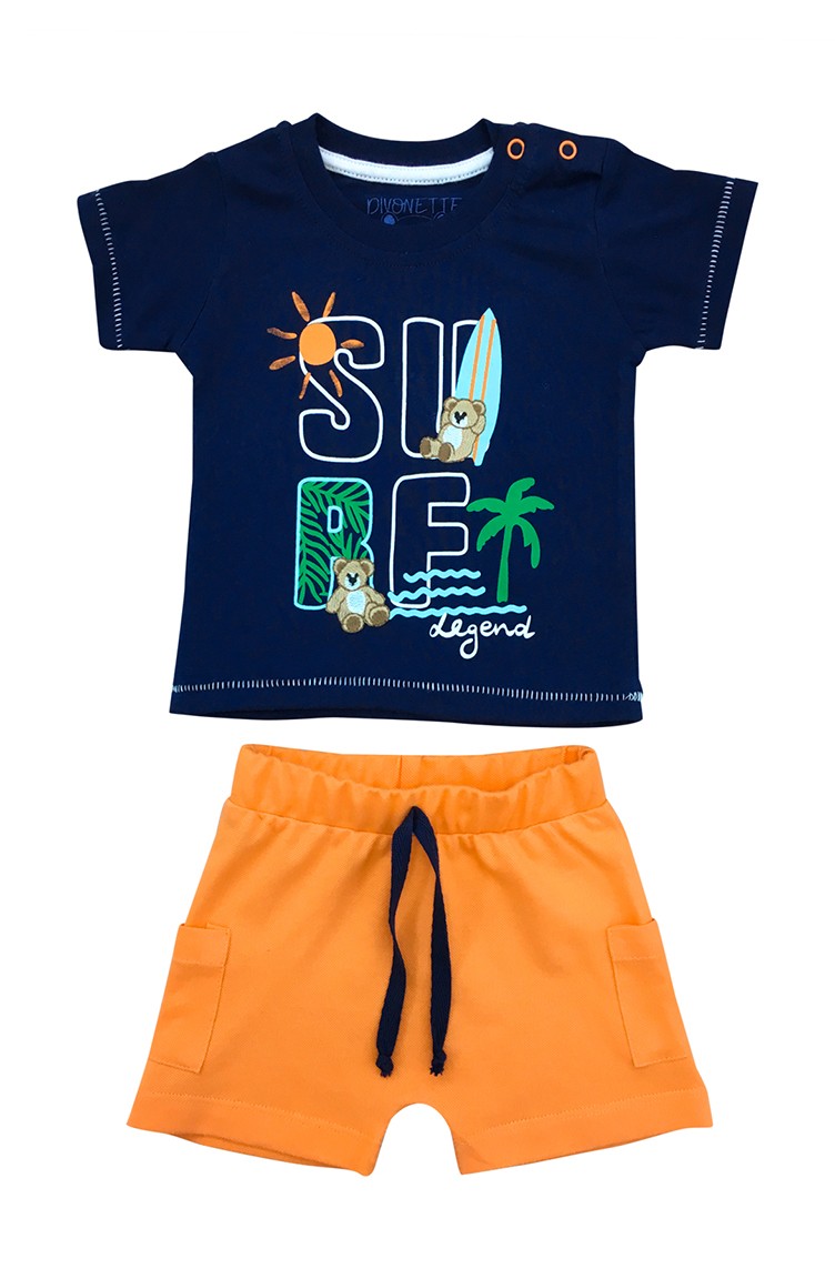 navy blue shirt for baby boy