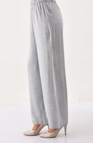 plenty Leg Linen Pants 0270-03 Gray 0270-03