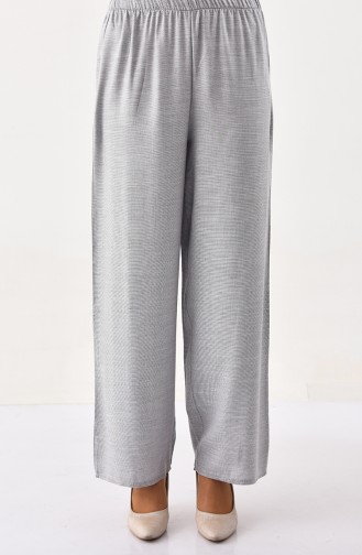 plenty Leg Linen Pants 0270-03 Gray 0270-03