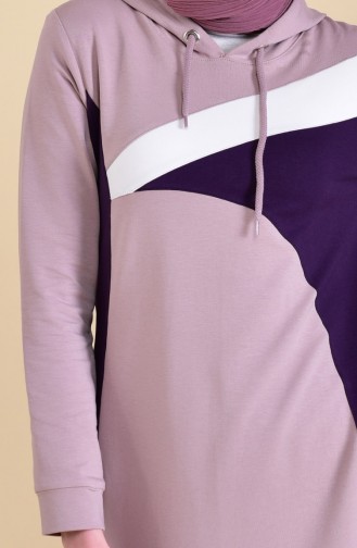 BWEST Hooded Sports Dress 8382-06 light Lilac 8382-06