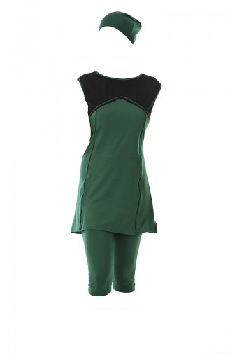 Emerald Swimsuit Hijab 0303-05
