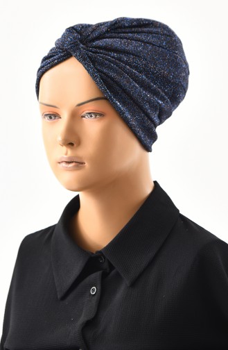 Bonnet a Paillettes 0031-03 Bleu Cuivre 0031-03