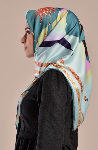 Aker S Rayon Eşarp 7195-769-953 Çağla Yeşili