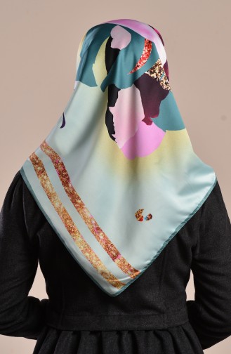 Aker S Rayon Eşarp 7195-769-953 Çağla Yeşili