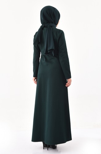 Smaragdgrün Abayas 1042-02