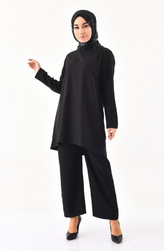 iLMEK Tunic Pants Double Suit 5247-06 Black 5247-06