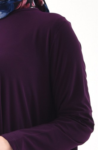 Tunik Pantolon İkili Takım 0123-05 Mor 0123-05