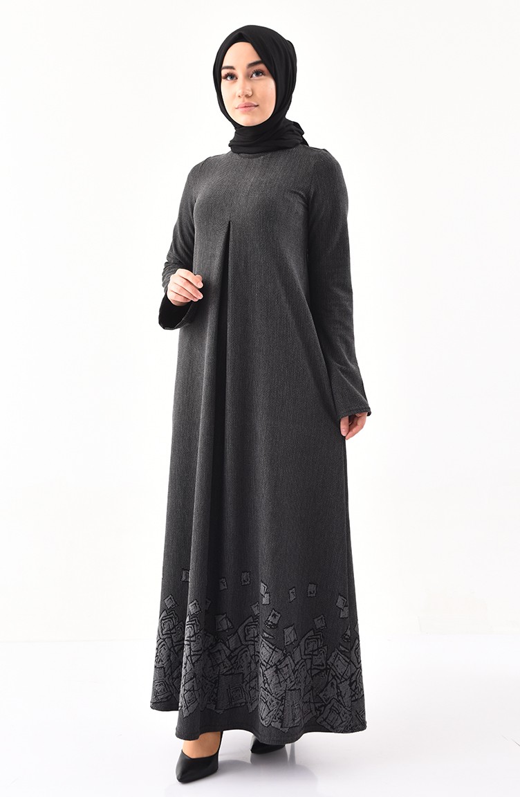 Dilber A Pile Dress 1111-02 Anthracite 1111-02 | Sefamerve