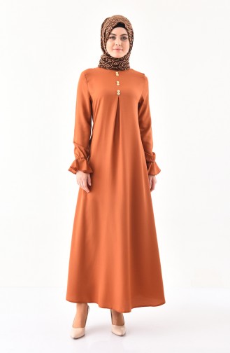 Robe Hijab Tabac 9292-02
