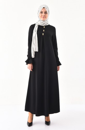 Robe Hijab Noir 9292-04