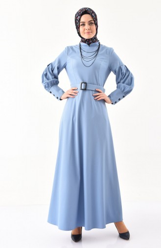 Belted Dress  2023-03 Ice Blue 2023-03