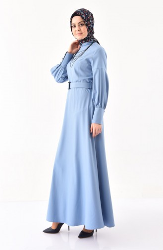 Belted Dress  2023-03 Ice Blue 2023-03