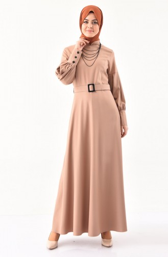 Belted Dress  2023-04 Mink 2023-04