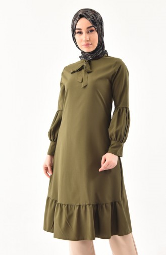 Kravat Yaka Tunik 3042-05 Haki