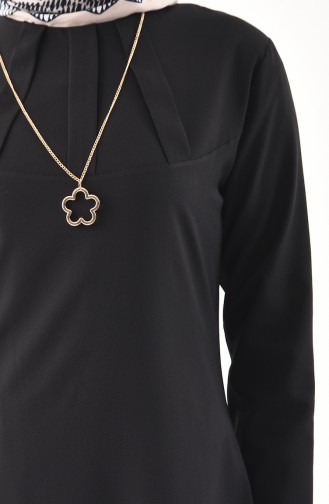 Necklace Tunic 3043-01 Black 3043-01