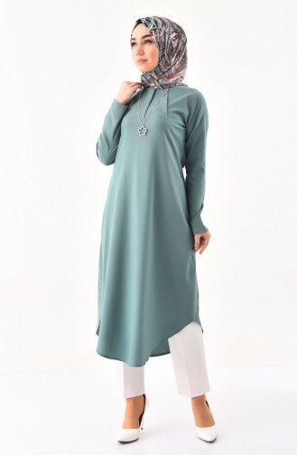 Necklace Tunic 3043-06 Almond Green 3043-06