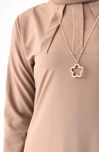 Necklace Tunic 3043-07 Mink 3043-07