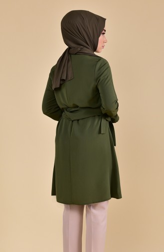 Belted Tunic 1274-03 Khaki 1274-03