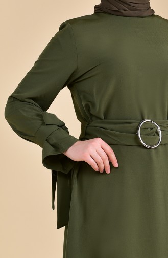 Belted Tunic 1274-03 Khaki 1274-03