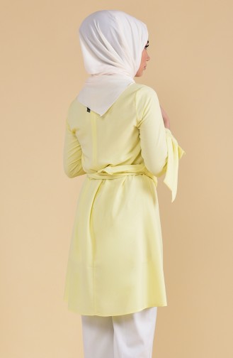 Belted Tunic 1274-06 Yellow 1274-06