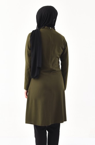 Kravat Yaka Tunik 3159-05 Haki