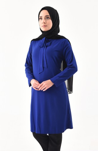 Tie Collar Tunic 3159-07 Saks 3159-07